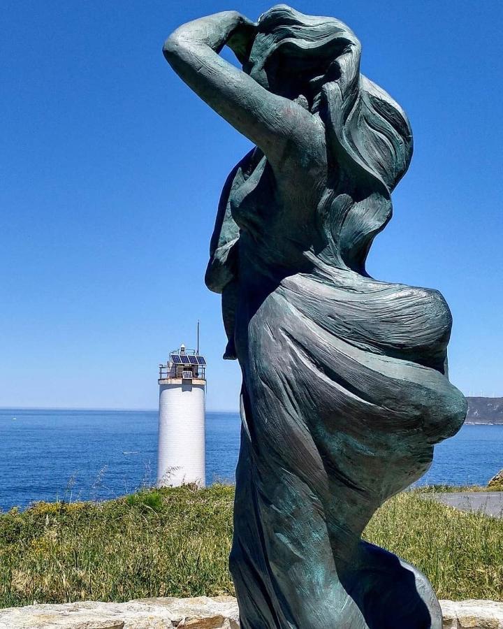 무히아 Mirador Do Faro Tourinan 아파트 외부 사진