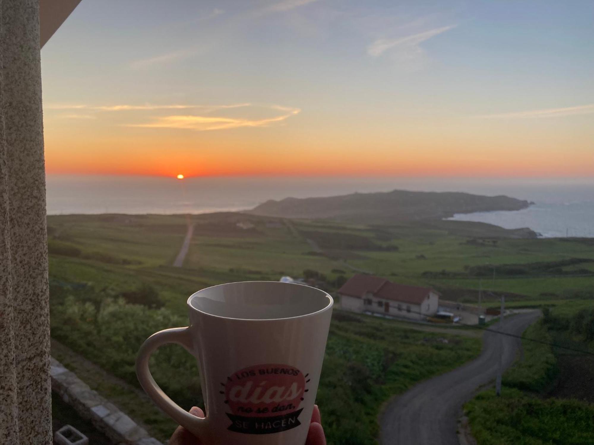 무히아 Mirador Do Faro Tourinan 아파트 외부 사진