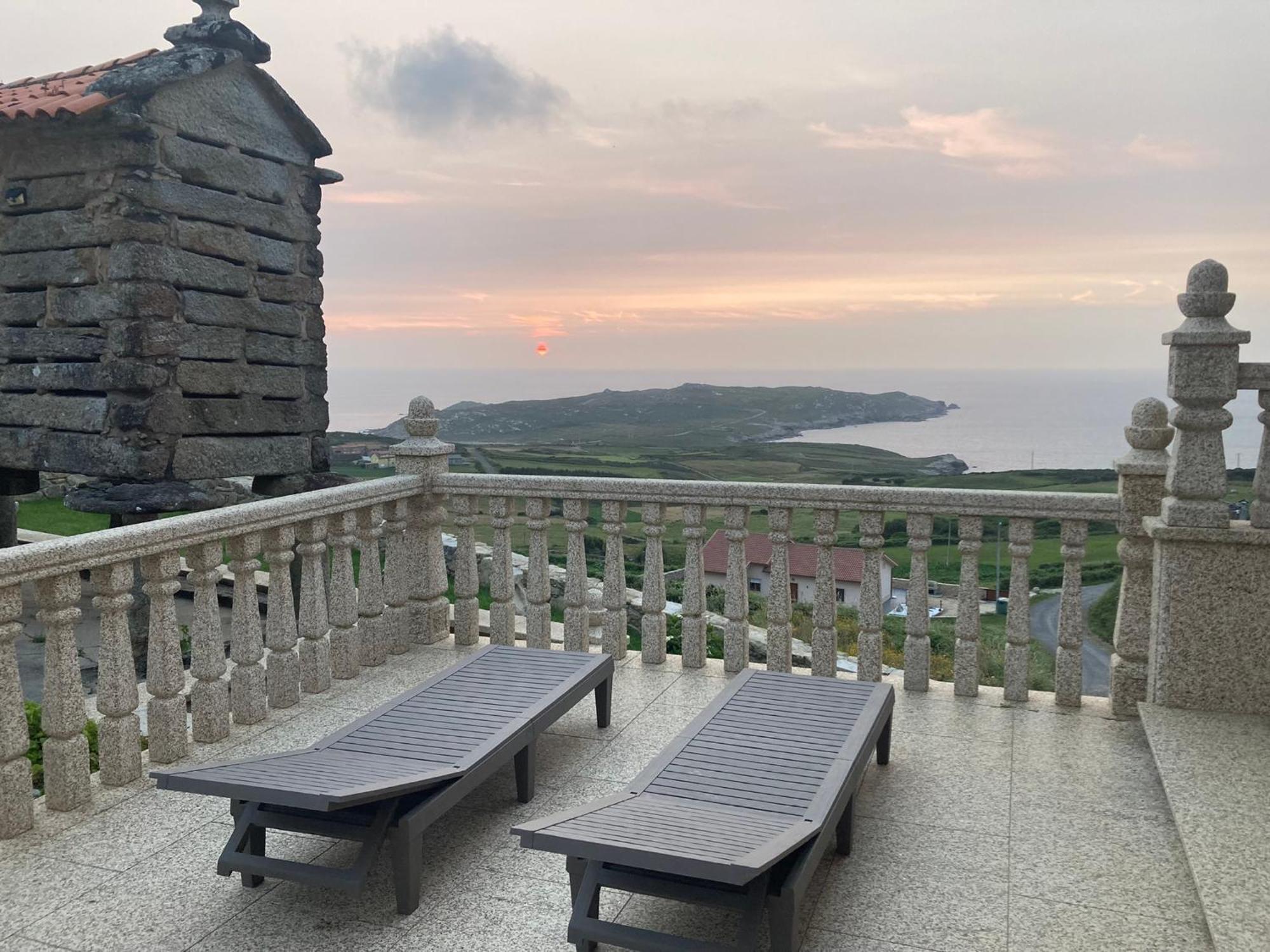 무히아 Mirador Do Faro Tourinan 아파트 외부 사진