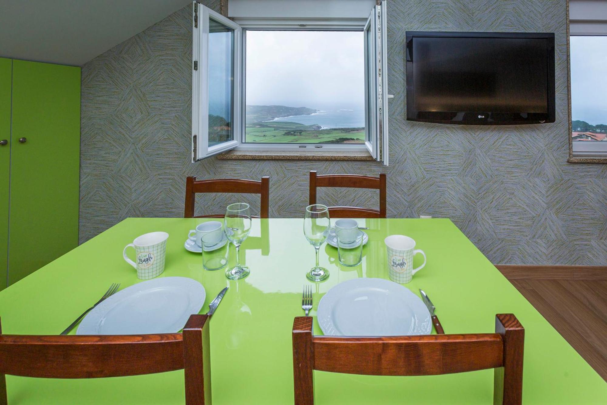 무히아 Mirador Do Faro Tourinan 아파트 외부 사진